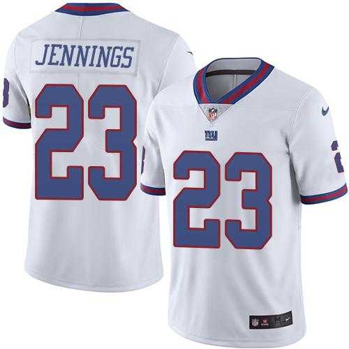 Nike Men & Women & Youth Giants 23 Rashad Jennings White Color Rush Limited Jersey,We sell and wholesale Nike Men & Women & Youth Giants 23 Rashad Jennings White Color Rush Limited Jersey on line form chian!